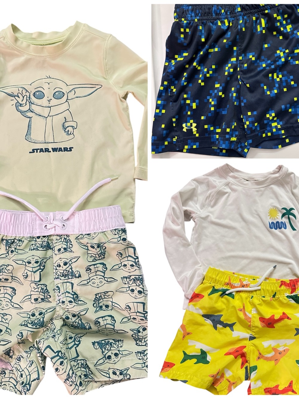 Gap Swim & Under Armour Swim Trunks